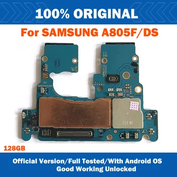 Безплатна Доставка За Samsung Galaxy A80 A805F дънна Платка SM-A805F SM-A805G Логическа такса дънна Платка с пълни чипове за Android