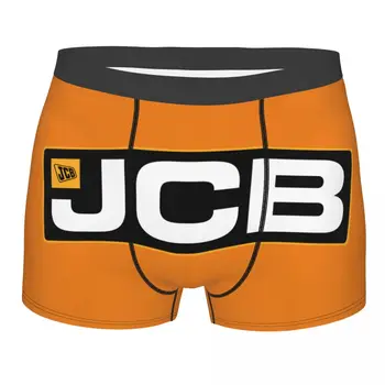 Бельо JCB, мъжки секси гащи-боксерки с принтом по поръчка, шорти, колан, меки гащи