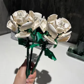 Букет от цветя и рози, градивен елемент, фини прахови частици, които са съвместими със събрани цветен подарък за празника, серия rose Aldult Toy