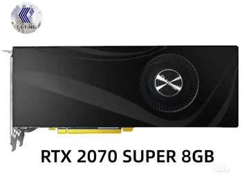 Видео карта CCTING RTX 2070 Super 8GB 256Bit GDDR6 Детска графична карта На NVIDIA GeForce PCIE PCI-E3.0 16X3 * DP HD, Слот за PC GP