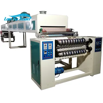 Високоефективна автоматична машина за нанасяне на покритие върху самозалепваща се лента LD-1000, на разумна цена, лесен печатна машина за лепене на запечатване лента