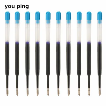 Висококачествена универсална химикалка писалка за зареждане на синя гелевых мастило, офис-канцеларски материали, ученически пособия