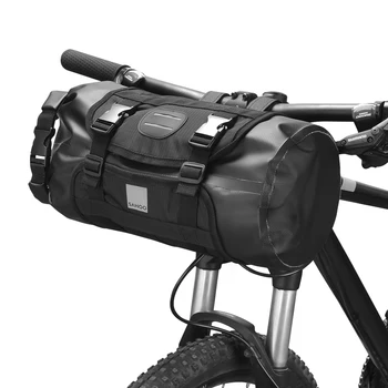 Водоустойчив мотор чанта на волана, размерът на велосипедна суха опаковка, с голям капацитет, велосипедна предната чанта за съхранение на пътищата велосипед МТВ, планинско колоездене
