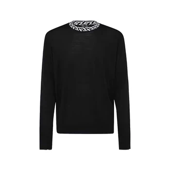 Вълнен пуловер Greca, мъжки пуловери, есен-зима, женски вязаный пуловер, топло мъжки вълнен жилетка от корейски трикотаж | 5181