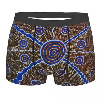 Гащи в стил австралийски аборигени, мъжки бикини, мъжко бельо, секси къси панталони, гащи-боксерки