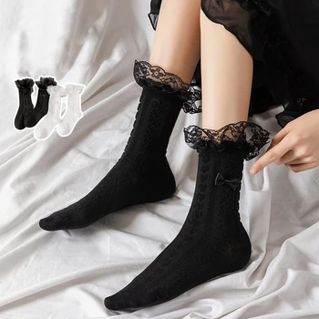 Дамски Чорапи-тръбички в стил Лолита 