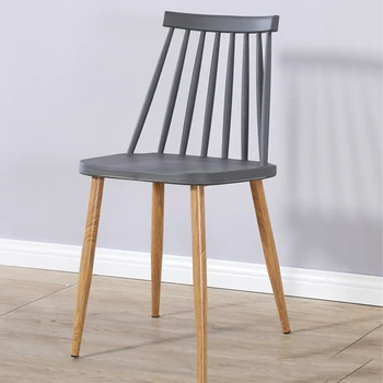 Дизайнерски бар столове за отдих на Съвременните скандинавски столове Модерна Трапезария Пластмасови мебели за партита Para El Hogar Мебелите за дневна