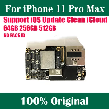 Дънна платка за iPhone 11 Pro Max Чиста дънна платка iCloud със системна логика, напълно функционален, поддръжка, обновляющая плоча