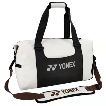 Един истински чанта за бадминтонных ракети Yonex, спортна чанта на едно рамо за жени и мъже, вмещающая повечето аксесоари за бадминтон