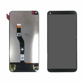 за Huawei Nova 4 Черен цветен TFT екран LCD и цифров преобразувател в събирането на