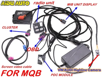 ЗА АВТОМОБИЛИ VW MQB MIB 2 Радиоблок Модул PDC Клъстер Highline Помещение OBD ODIS E CODE ТЕСТОВА платформа РАБОТА