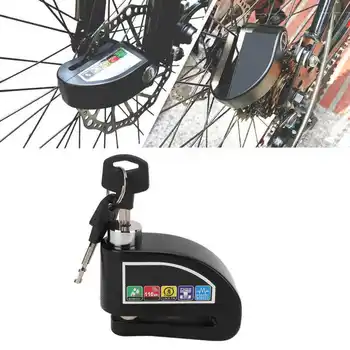 Защитно заключване на дисковата спирачка 110 db, анти-кражба аларма за мотоциклет, свободни стаи, планински велосипед от алуминиева сплав