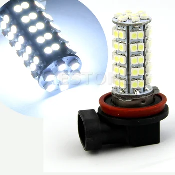 Износостойкая led лампа за кола 12V фарове Xenon White H11 68-Canbus SMD, ярка лампа против мъгла фарове, автомобилните лампи