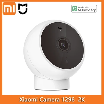 Интелигентни IP камера Xiaomi Mijia 2K 1296P за нощно Виждане, двупосочна аудио, AI, откриване на човек, уеб камера, видео рекордер, детски сигурност монитор