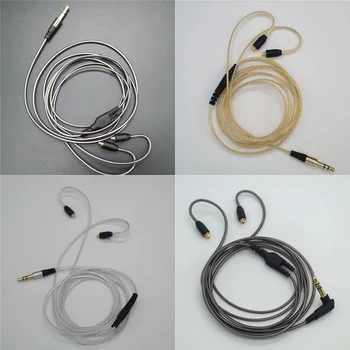 Кабел MMCX 3.5 мм за слушалки SE215 SE315 SE535 SE846 кабел с високо качество