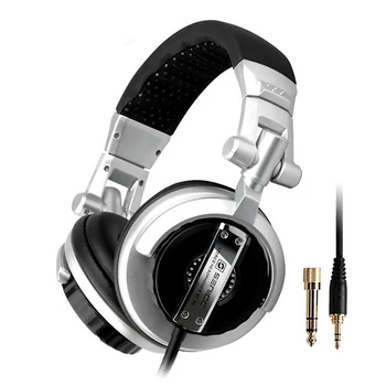 Кабелни слушалки SENICC ST-80 с жак HI-FI, 3.5 мм, кабел за слушалки на монитора DJ Music Studio, професионален плейър, слушалки