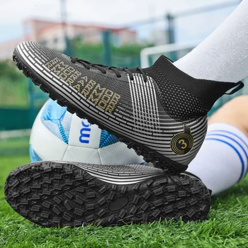 Качествена Градинска Футболни Обувки на Едро Футболни Обувки Здрави Спортни Обувки за Мини Футбол Унисекс Futebol Chuteira De Campo