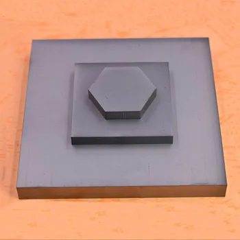 Керамични чип от волфрамов бора B4C, керамични плочи, Шестостенни промишлен абразивен лист, керамични Пуленепробиваемая плоча, Размер Mult