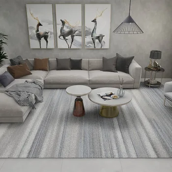 Килим в скандинавски стил, изчистен килим за хол, декорация на дома, диван, холна масичка, килим на пода, нощни подложка за спалня, килими голяма площ