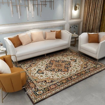 Килими в персийския етнически стил, европейски класически килими за хол, килим за спални, тераса, килер, нескользящий мат