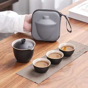 Колекция от керамични чаени чаши изчистен дизайн подкрепа настройки