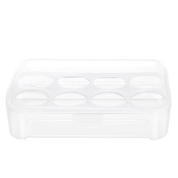 Контейнер за съхранение на яйца в хладилника, държач, кутия, тава, Органайзер за хладилник, поставка за шапки, подноси за боклук, картонени кутии, решетки, за съдове, яйца