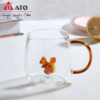 Креативна картонена стъклена посуда с участието на животински протеини, чаша за напитки, чаши за уиски, кафеена чаша, детска чаша за чай с мляко и вода
