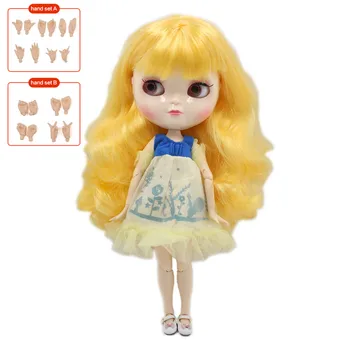 Кукла ICY DBS Blyth BJD1/6 с шарнирно тяло 30 см, червена къса коса, в комплект комплект за свободни ръце, подарък за момичета. Брой BL1200