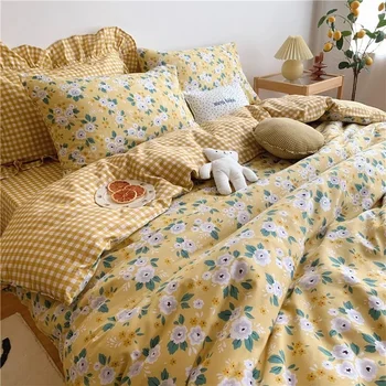 Леопардовый комплект спално бельо за възрастни и деца включва равна чаршафа, чаршаф, калъфка, е на разположение в размери Single Double И Queen