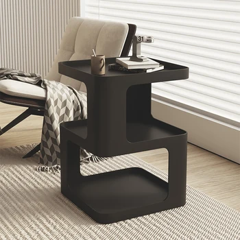 Луксозен метален плот, Модерен Малък минималистичен Маса за съхранение, Дизайнерски маса за офис, Мебели за спалня в стил Бас-де-Салон