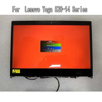 маркова новост 14,0 За Lenovo Yoga 520-14 80X8 80ym 520-14IKB LCD дисплей, Сензорен цифров преобразувател в събирането на fru 5D10N45603 5D10N4560