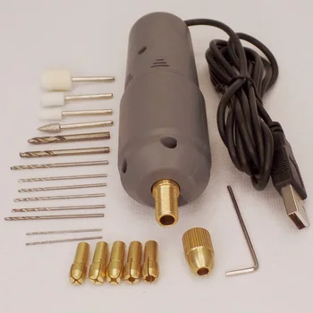 Мини електрическа бормашина USB, многофункционална електрическа карета перална машина, преносим, ръчно ротационен инструмент, гравировальная дръжка, електрически инструменти за дома