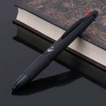 Многоцветен химикалка писалка 4 в 1 0,7 мм, червена, зелена, синя, за попълване на училище канцеларски материали