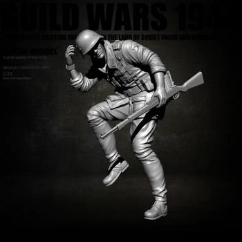 МОДЕЛ YUFAN 1/35 комплекти модели на войник от смола, обезцветени и самосборные YFWW-2178