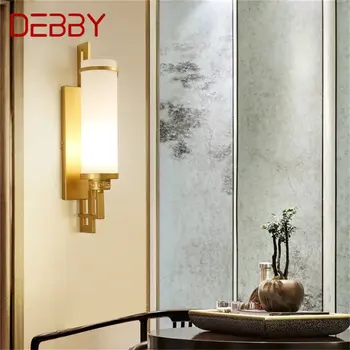 Модерен стенен лампа DEBBY, 3-цветно led луксозно халба бира за дома, Спалня, всекидневна, Офис