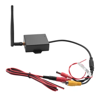 Модул за безжичен предавател WiFi, Автомобилна камера AV видео, комплекти за обратно виждане, черен