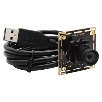 Монохромен модул камера с глобалното затвор Aptina AR0144 MJPEG 60 кадъра в секунда 1280X720 USB Модул камера за компютър PC лаптоп Notebook