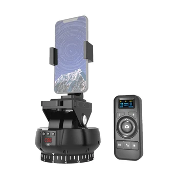 Моторизованная Roto-Наклонена Глава Andoer, 2-axial Панорамна Глава с Въртене на 360 °, на 100 М Дистанционно Управление за Директно излъчване Видеоблогов с Камера на смартфон