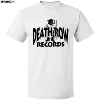 Мъжка тениска с логото на Death Row Records, Безплатна ДОСТАВКА, Мъжка Лятна Риза, Мъжка Марка Дрехи, Тениски, Ежедневни Топ Тениска sbz4557