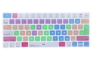 Най-новият дизайн на Magic Adobe Premiere Pro CC, горещи клавиши, силиконова клавиатура, кожен калъф MLA22LL/A Magic Keyboard