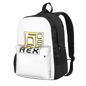 Нова версия с квадратна логото, училищна чанта, раница с голям капацитет, лаптоп 15 инча