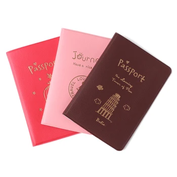Нова мода скъпа корици за паспорти, водоустойчив калъф за паспорт, пътен калъф, калъф за паспорт, благородна опаковка за паспорти
