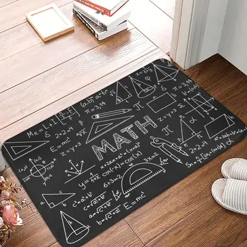 Онази Нескользящий подложка за кухня, аз обичам математика, Забавен килим за пода, Добре дошли мат, Интериор на Спалня