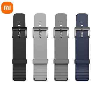 Оригинална каишка за часовник Xiaomi за смарт часа Xiaomi Mi, мек силиконов каучук гривна за часа, смяна на каишка за часовник Xiaomi Mi