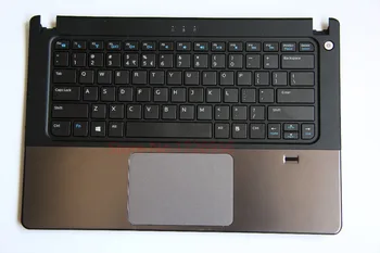 Оригиналната горния капак с клавиатура за DELL V5460 5470 в събирането на 53JW1 сив цвят