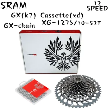 Оригиналната касета SRAM GX Eagle K7, касета GX XG-1275 и касетка XX1 X01 GX chain МТБ cassete 12V corrente 12v мтб 시마노