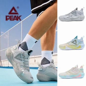 Оригинални баскетболни маратонки PEAK, мъжки нова нисък профил амортизирующая професионална бойна обувки, официалната устойчива на плъзгане, спортни обувки