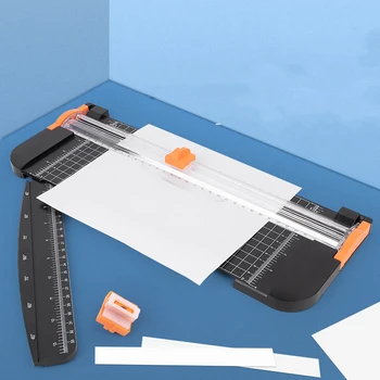 Основен нож за хартия с формат А4, нож за хартия и пластмаса, аксесоари за рязане, аксесоари за бродерия, пластмасова база нож за хартия