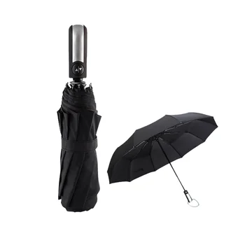 Отворен чадър с автоматично козирка, ветрозащитный двуслойни ветрозащитный чадър, сгъваем портативен слънцезащитен чадър срещу ултравиолетовите