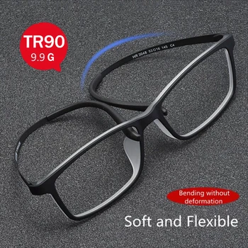 Очила за четене от чист титан, мъжки ултра-леки очила, Дамски оптични Очила, рамки за очила с увеличителем при далекогледство +125 +175 +225